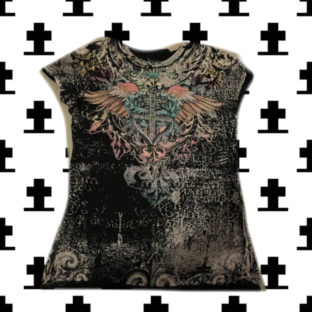 ANGELS AND DIAMONDS TEE M